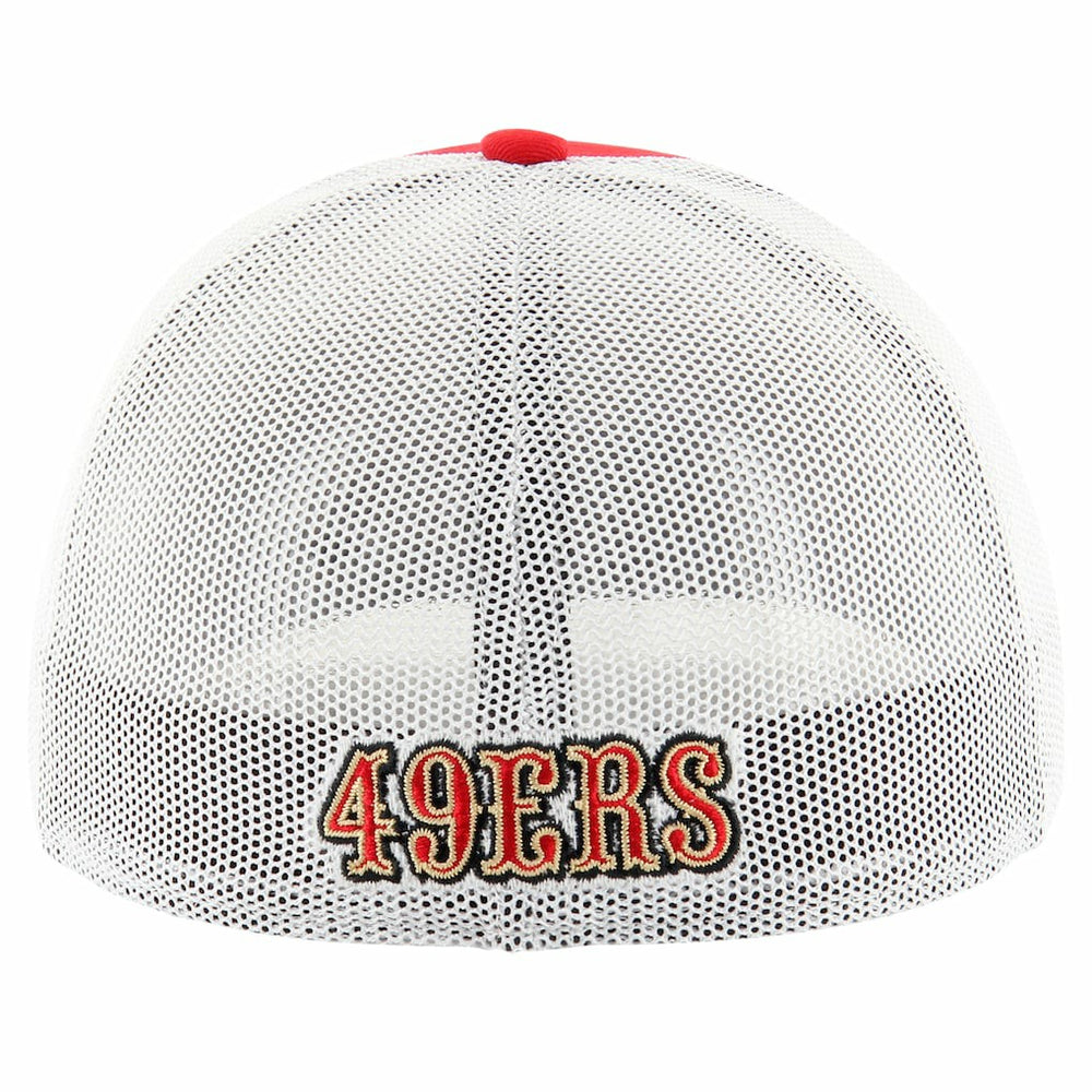 47 brand San Francisco 49ers '47 Thrash Trophy Flex Hat Scarlet/White