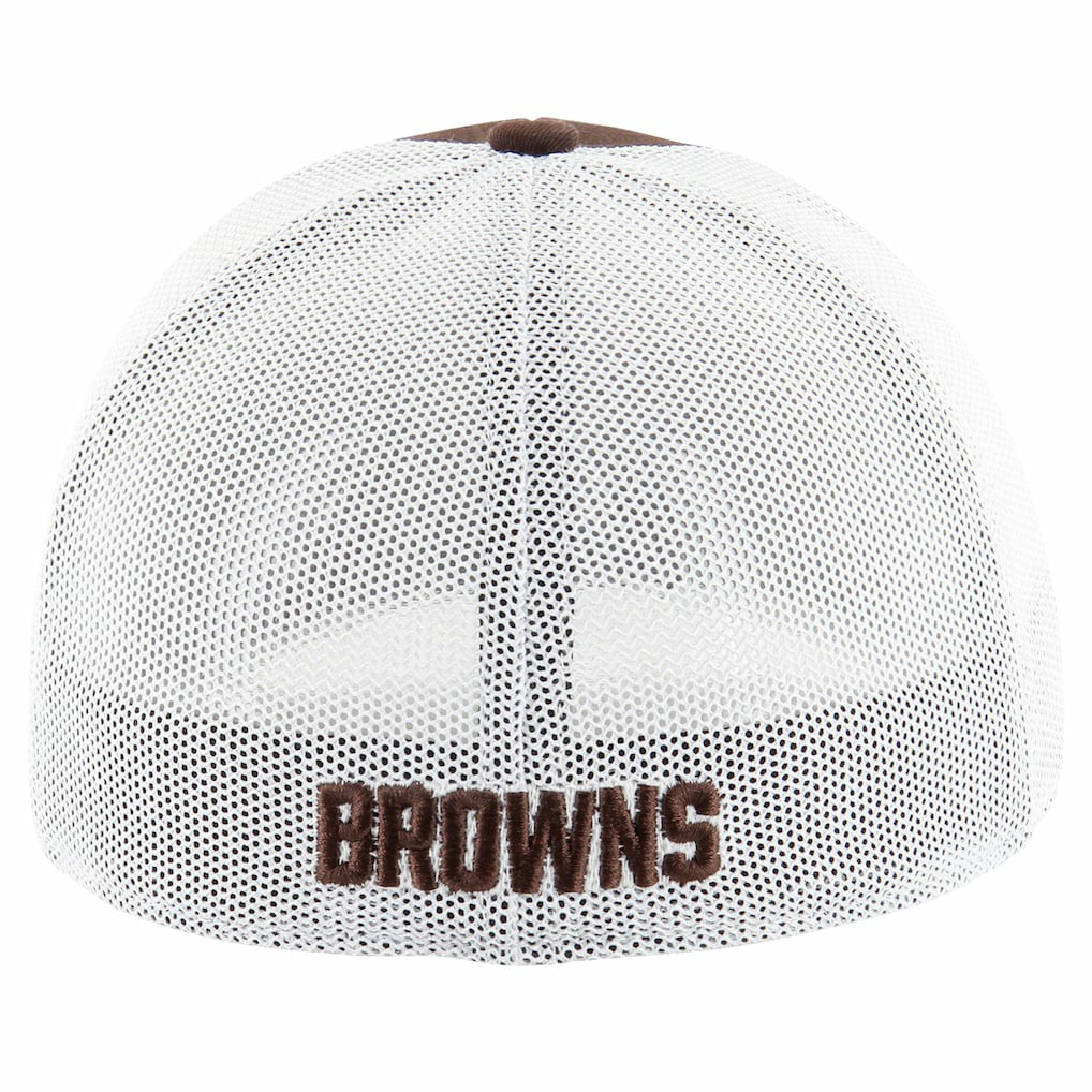 47 brand Cleveland Browns '47 Thrash Trophy Flex Hat Brown/White