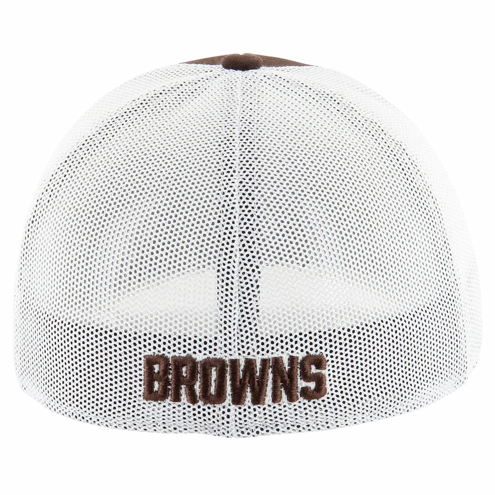 47 brand Cleveland Browns '47 Thrash Trophy Flex Hat Brown/White