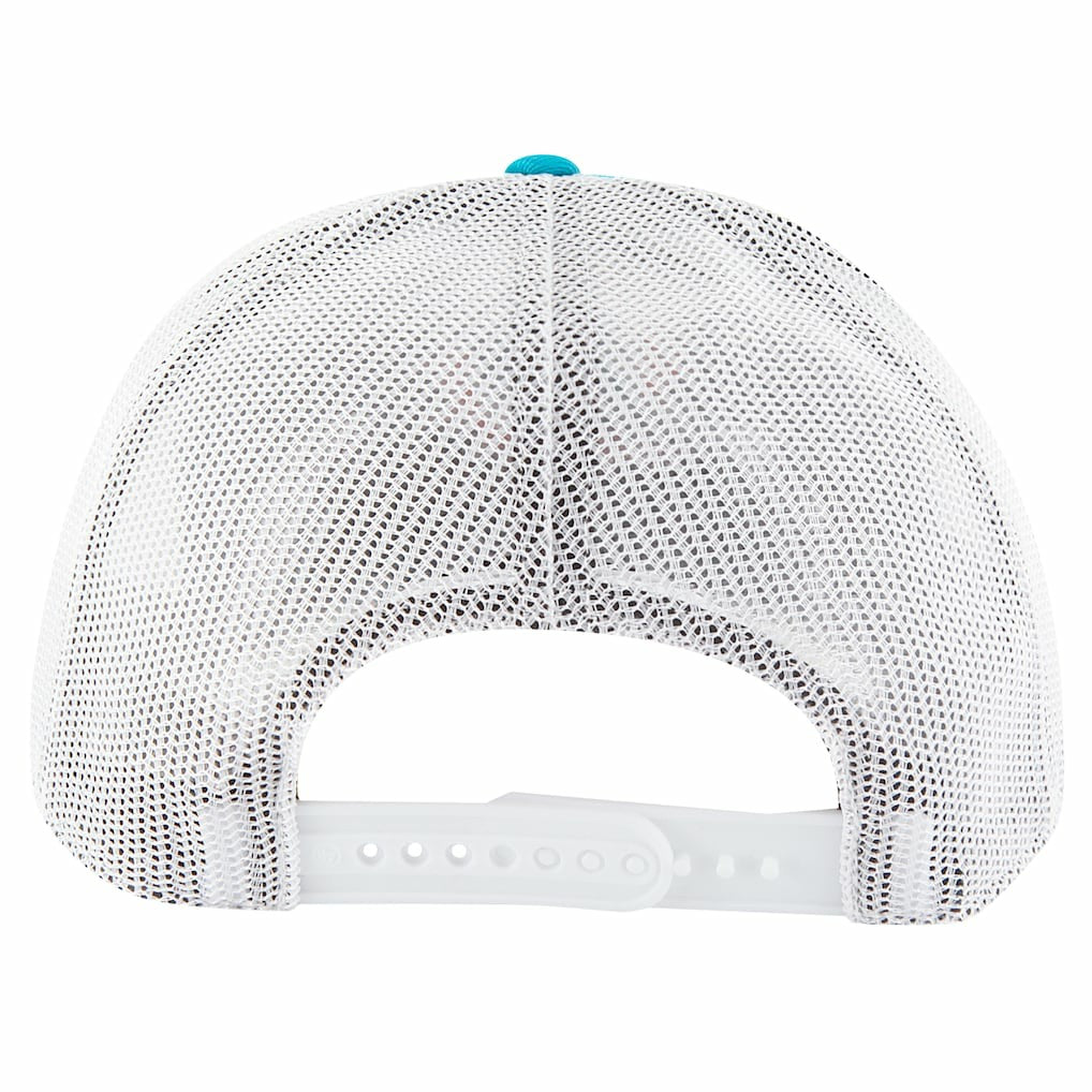 47 brand Miami Dolphins '47 Team Unstructured Trucker Adjustable Hat Aqua/White
