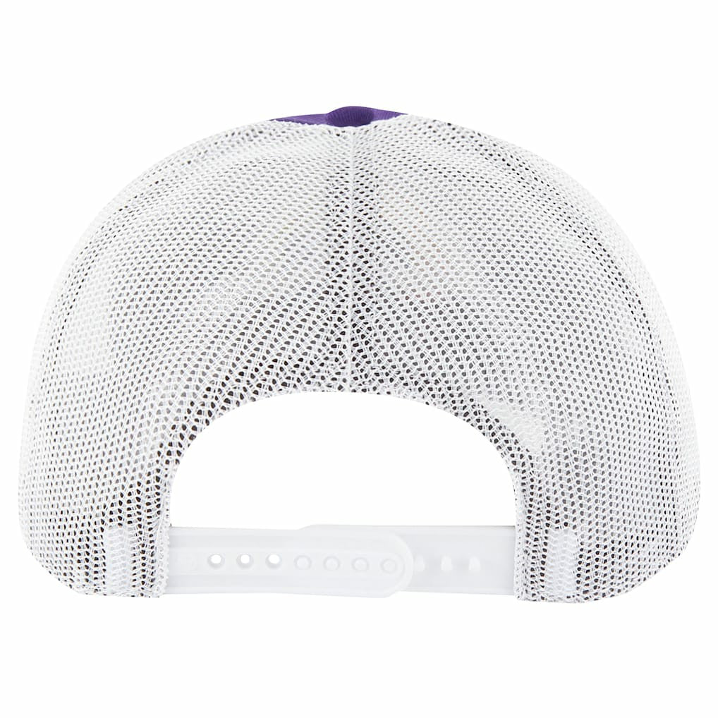 47 brand Minnesota Vikings '47 Team Unstructured Trucker Adjustable Hat Purple/White
