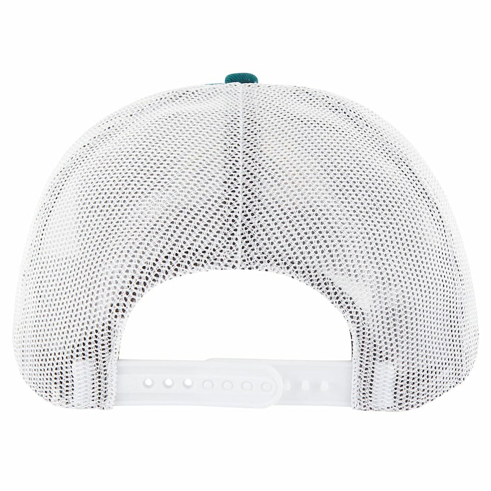 47 brand Philadelphia Eagles '47 Team Unstructured Trucker Adjustable Hat Green/White