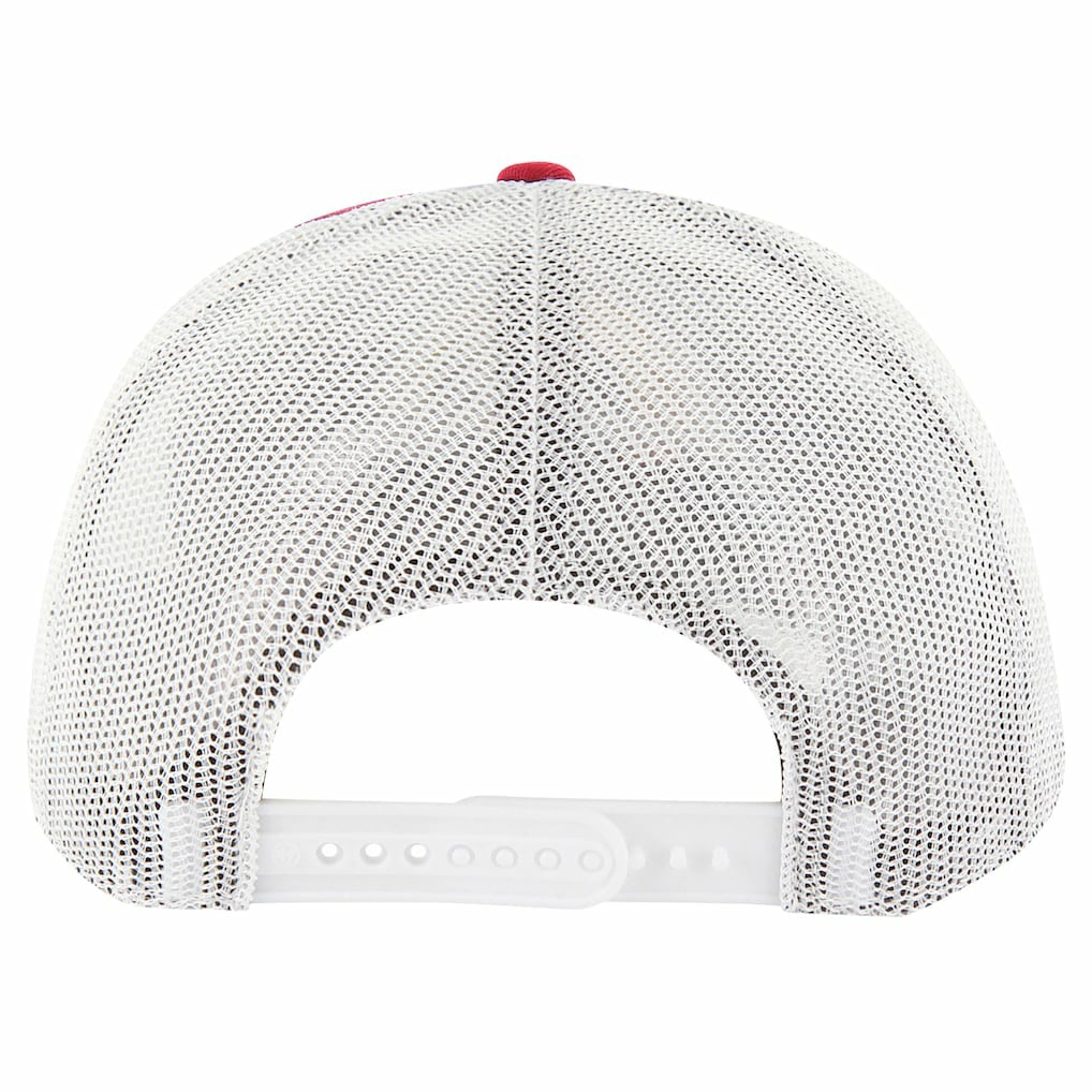 47 brand Arizona Cardinals '47 Team Unstructured Trucker Adjustable Hat Cardinal/White