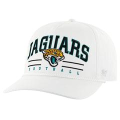 47 brand Jacksonville Jaguars '47 Roscoe Hitch Rope Adjustable Hat White