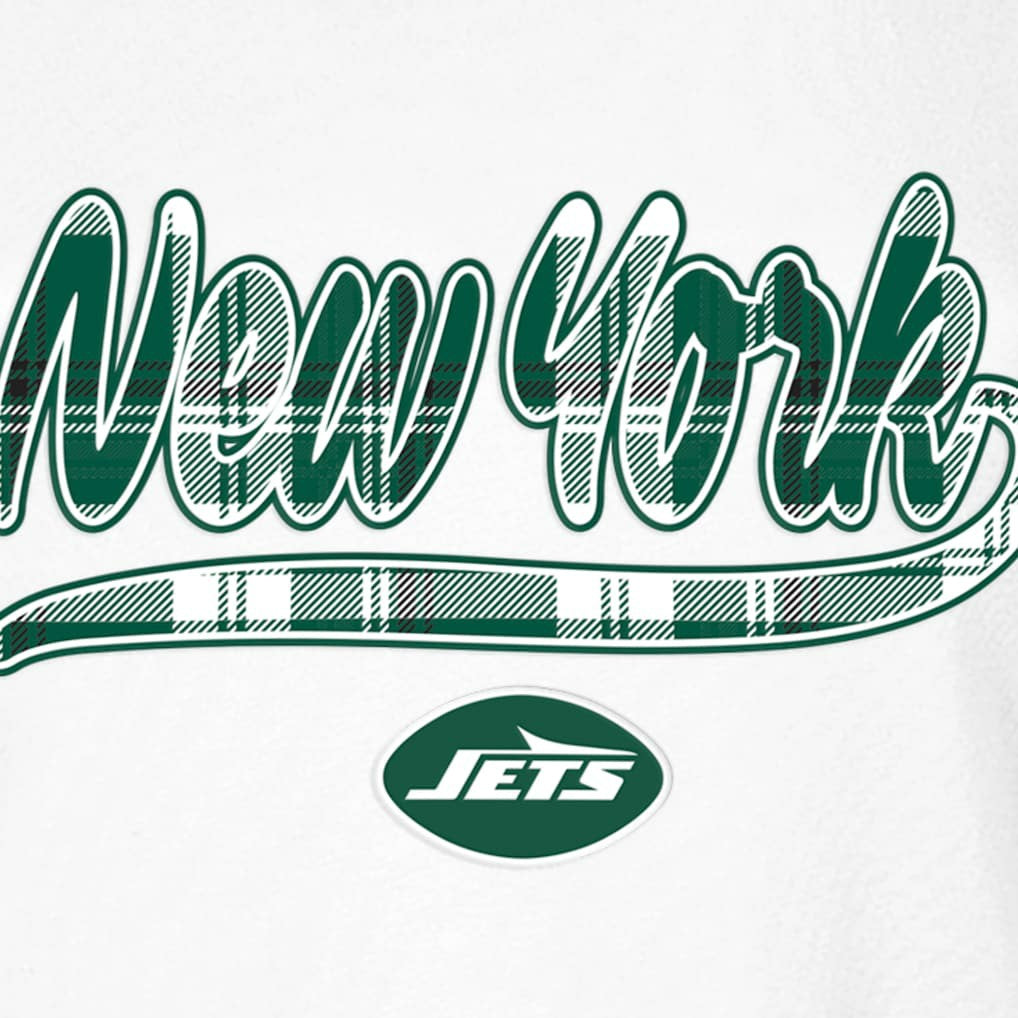 New York Jets New Era Women's 3rd Down T-Shirt White/Green
