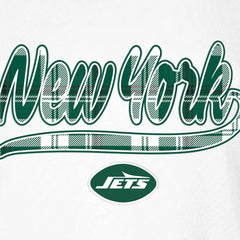New York Jets New Era Women's 3rd Down T-Shirt White/Green