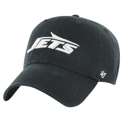 47 brand New York Jets '47 Clean Up Tonal Adjustable Hat Black