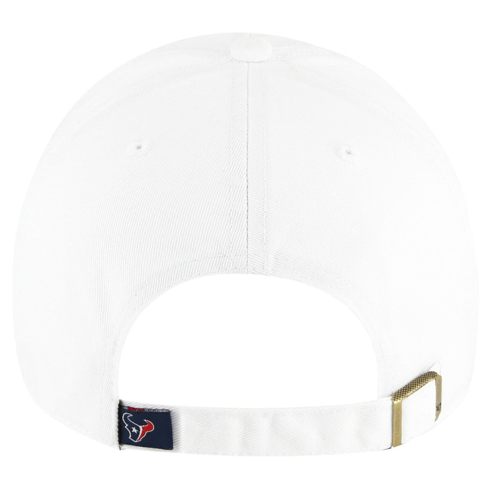 47 brand Houston Texans '47 Clean Up Adjustable Hat White
