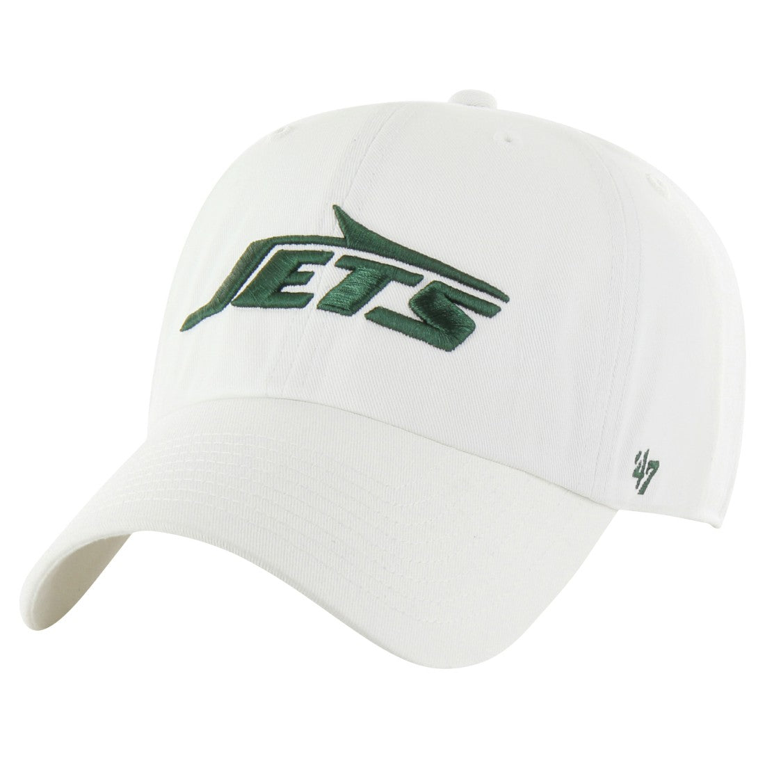 47 brand New York Jets '47 Clean Up Adjustable Hat White
