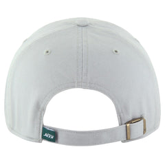 47 brand New York Jets '47 Team Clean Up Adjustable Hat Gray