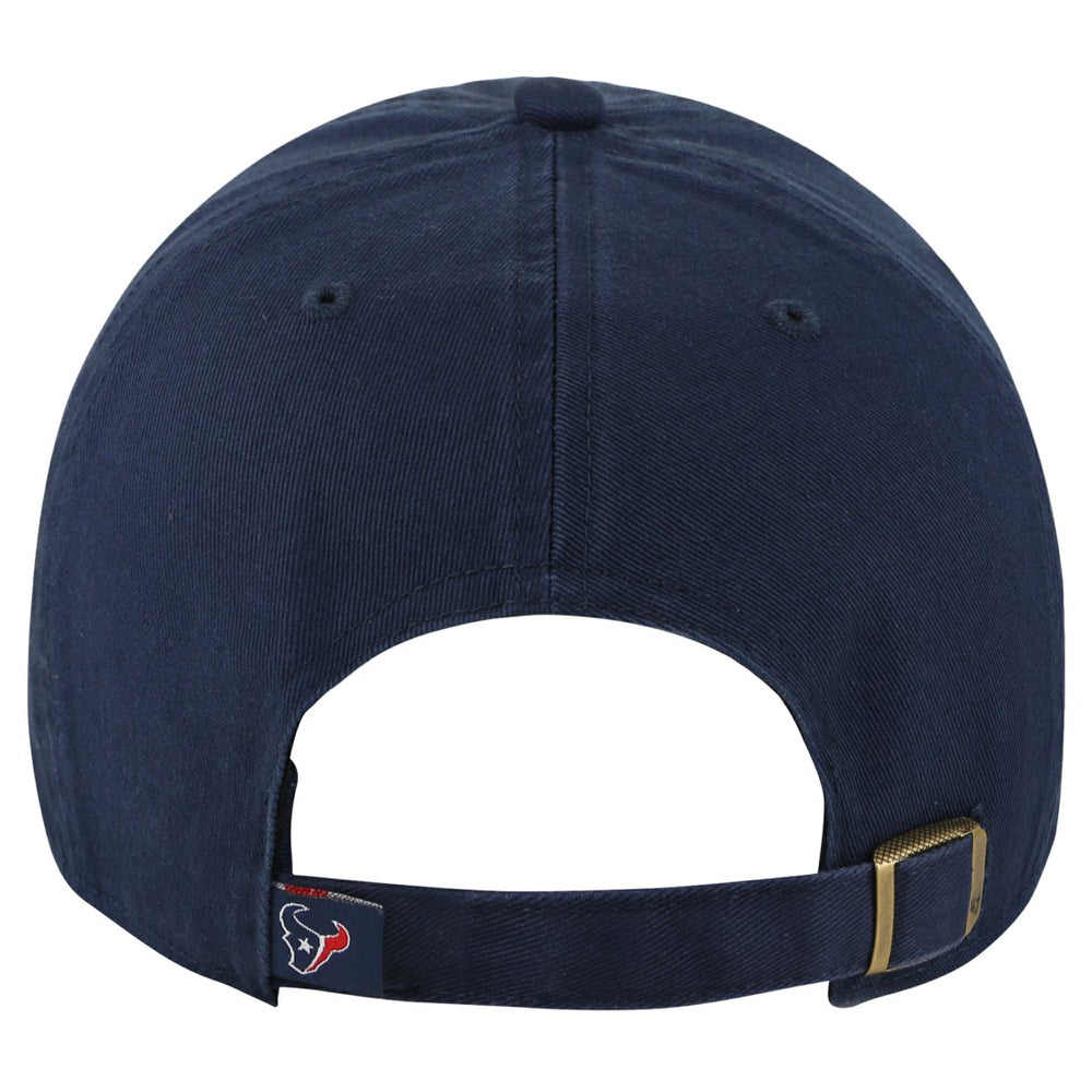 47 brand Houston Texans '47 Clean Up Team Script Adjustable Hat Navy