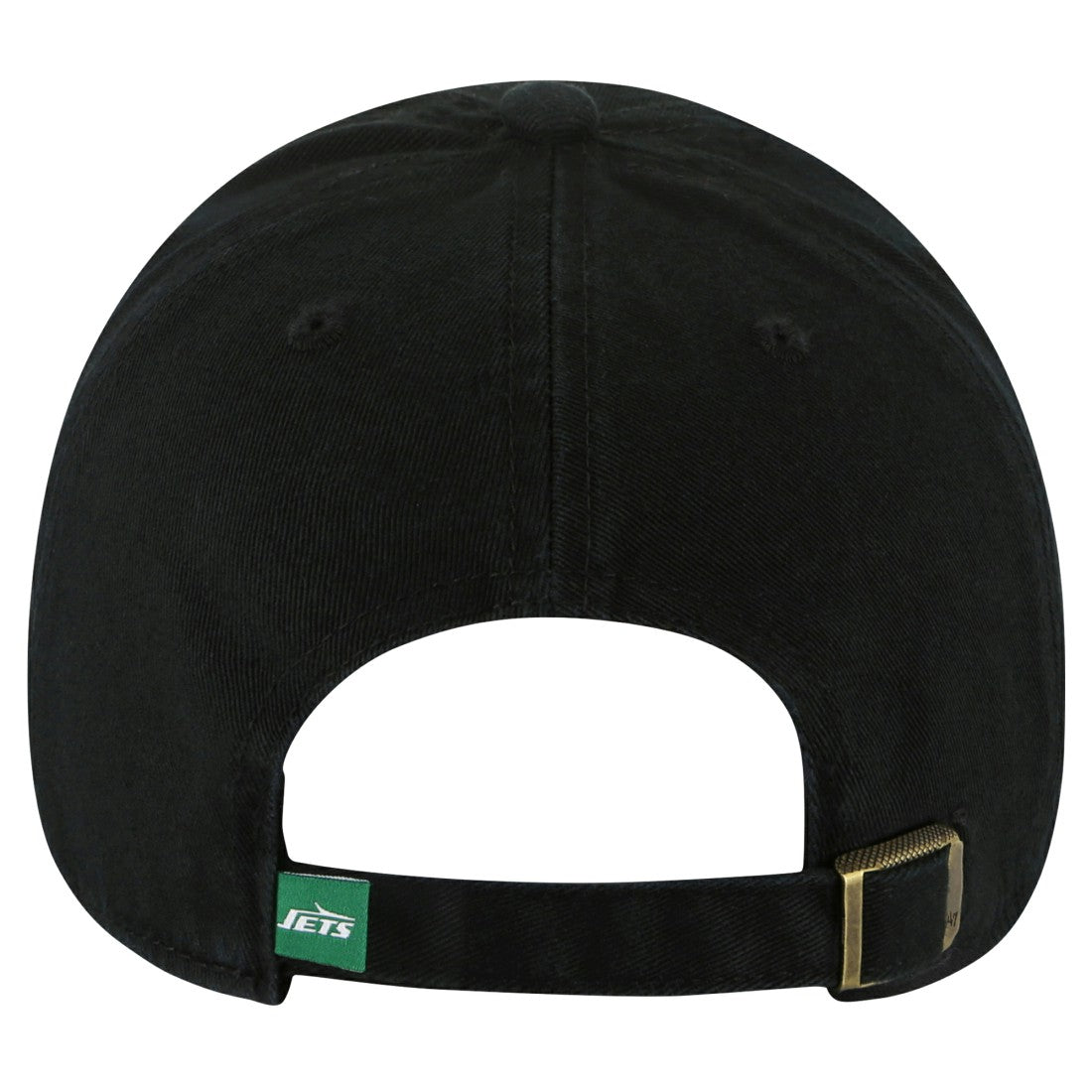 47 brand New York Jets '47 Clean Up Team Script Adjustable Hat Black