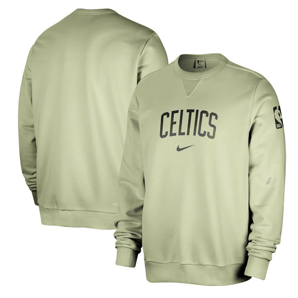 Boston Celtics Courtside Standard Issue Performance Pullover Sweatshirt Green | Nike Lifestyle