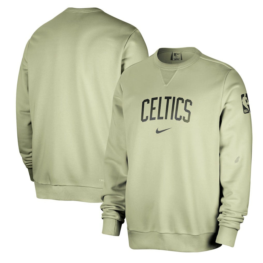 Boston Celtics Courtside Standard Issue Performance Pullover Sweatshirt Green | Nike Lifestyle