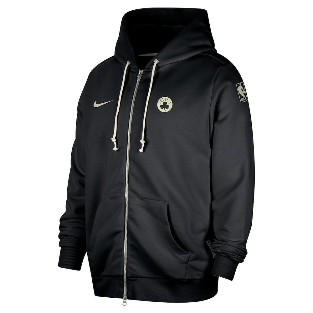 Boston Celtics Authentic Standard Issue Full-Zip Hoodie Jacket Black | Nike for sale