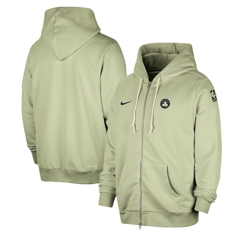 Boston Celtics Authentic Standard Issue Full-Zip Hoodie Jacket Green | Nike discount