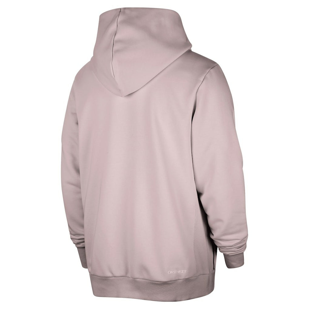 Charlotte Hornets Jordan Brand Authentic Standard Issue Full-Zip Hoodie Jacket Light Purple