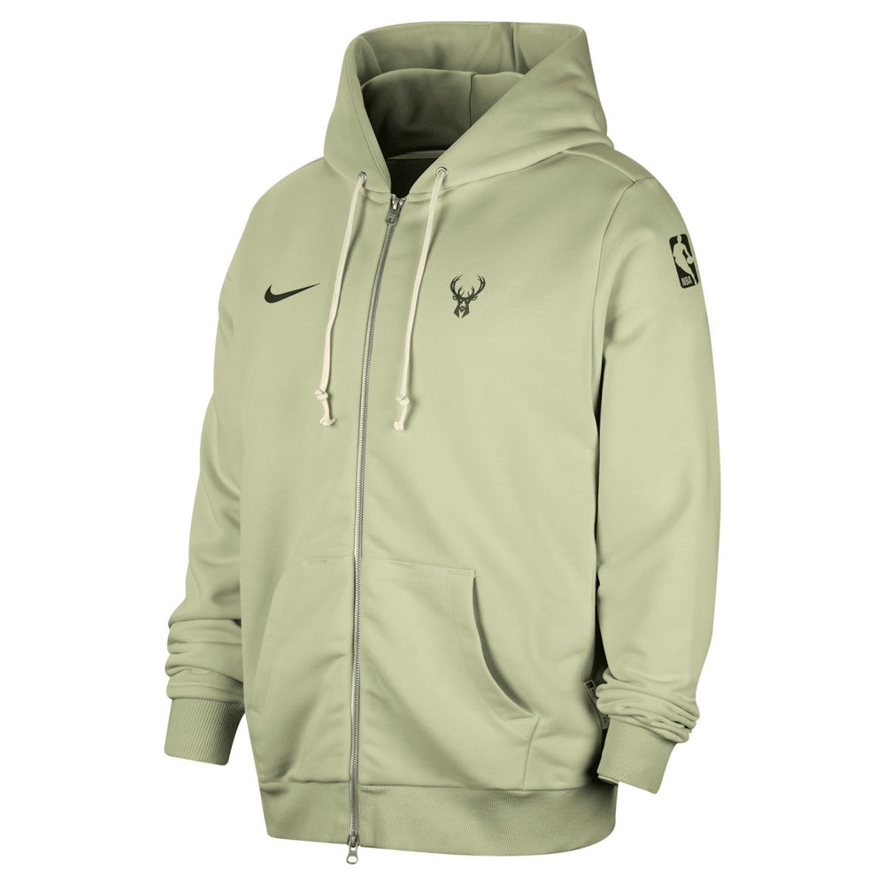 Milwaukee Bucks Authentic Standard Issue Full-Zip Hoodie Jacket Green | Nike discount