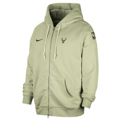 Milwaukee Bucks Authentic Standard Issue Full-Zip Hoodie Jacket Green | Nike discount