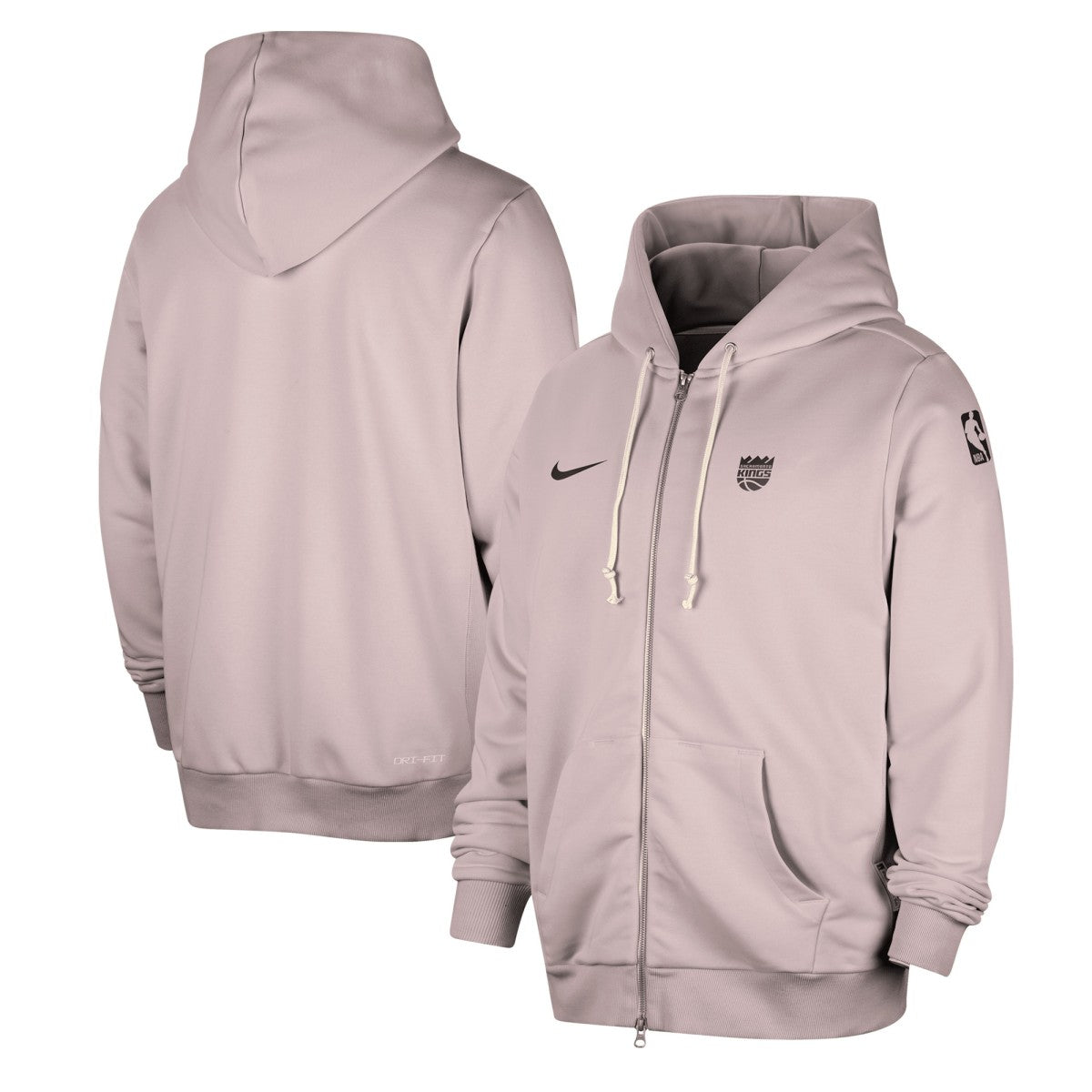 Sacramento Kings Authentic Standard Issue Full-Zip Hoodie Jacket Purple | Nike