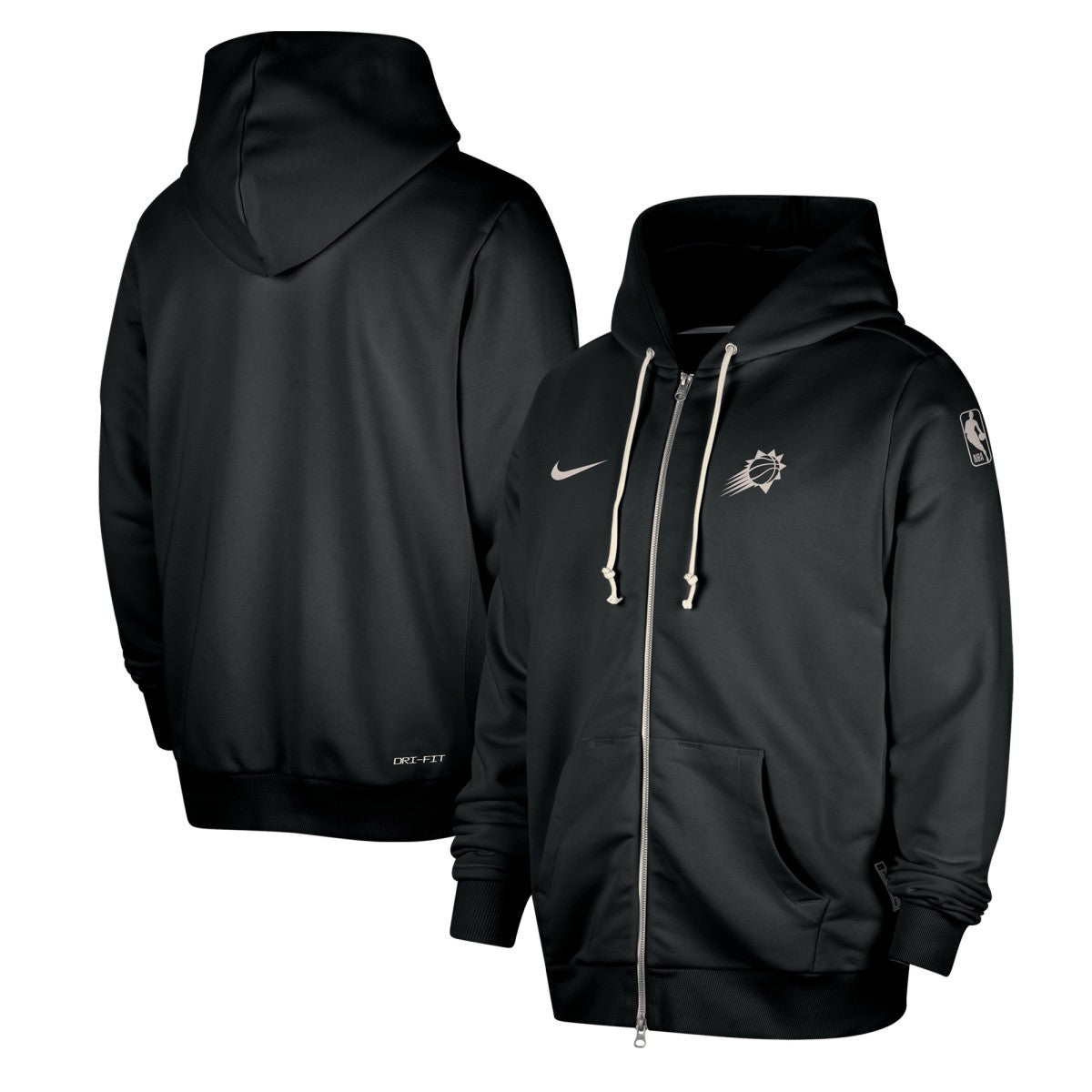 Phoenix Suns Authentic Standard Issue Full-Zip Hoodie Jacket Black | Nike Lifestyle