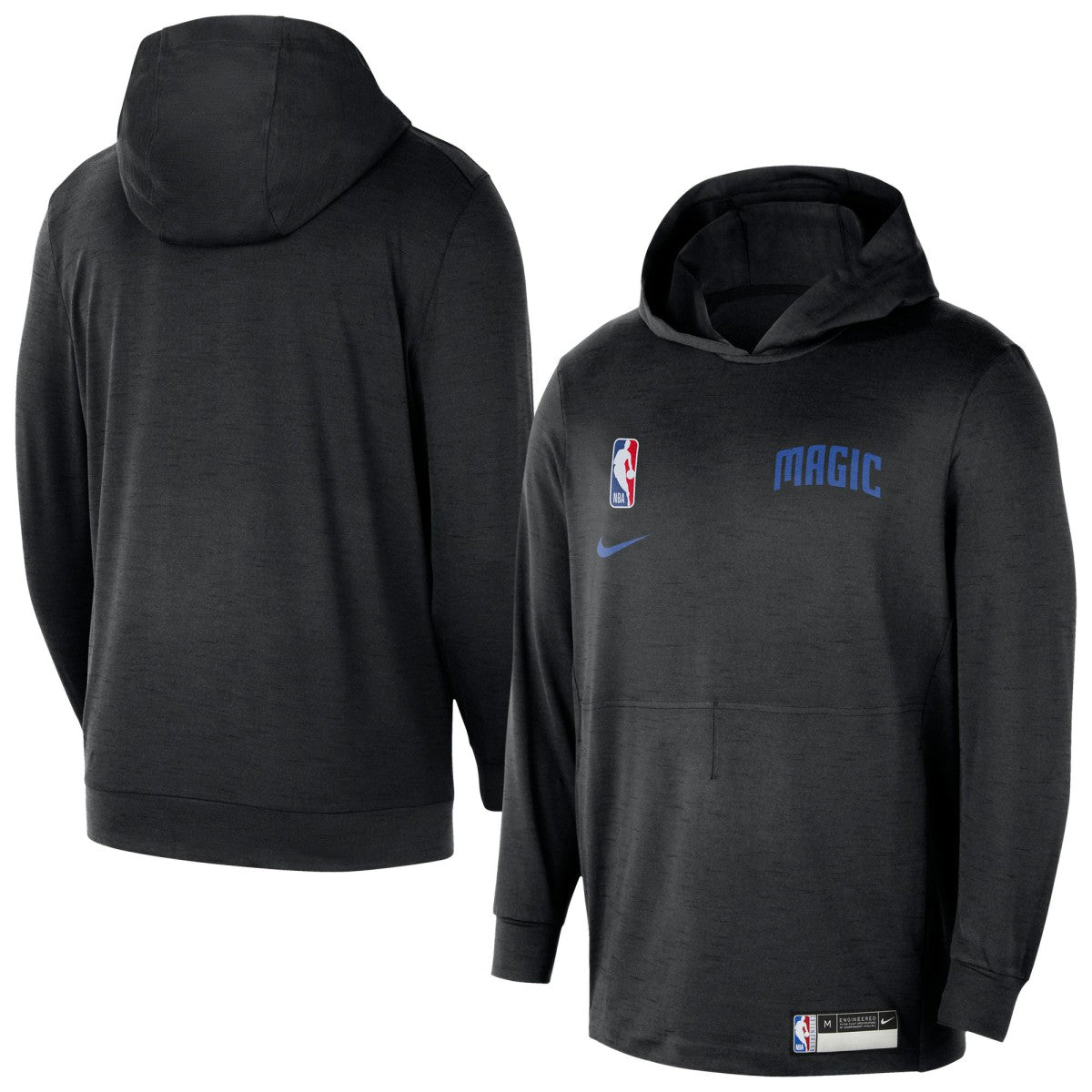 Orlando Magic 2024/25 On-Court Authentic Practice Yoga Restore Lightweight Pullover Hoodie Black | Nike Near Me