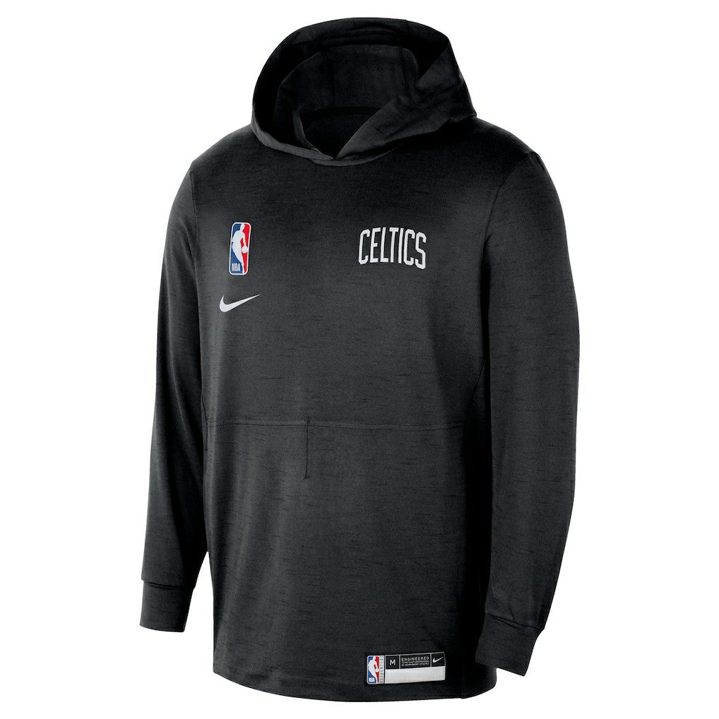 Boston Celtics 2024/25 On-Court Authentic Practice Yoga Restore Lightweight Pullover Hoodie Black | Nike outlet
