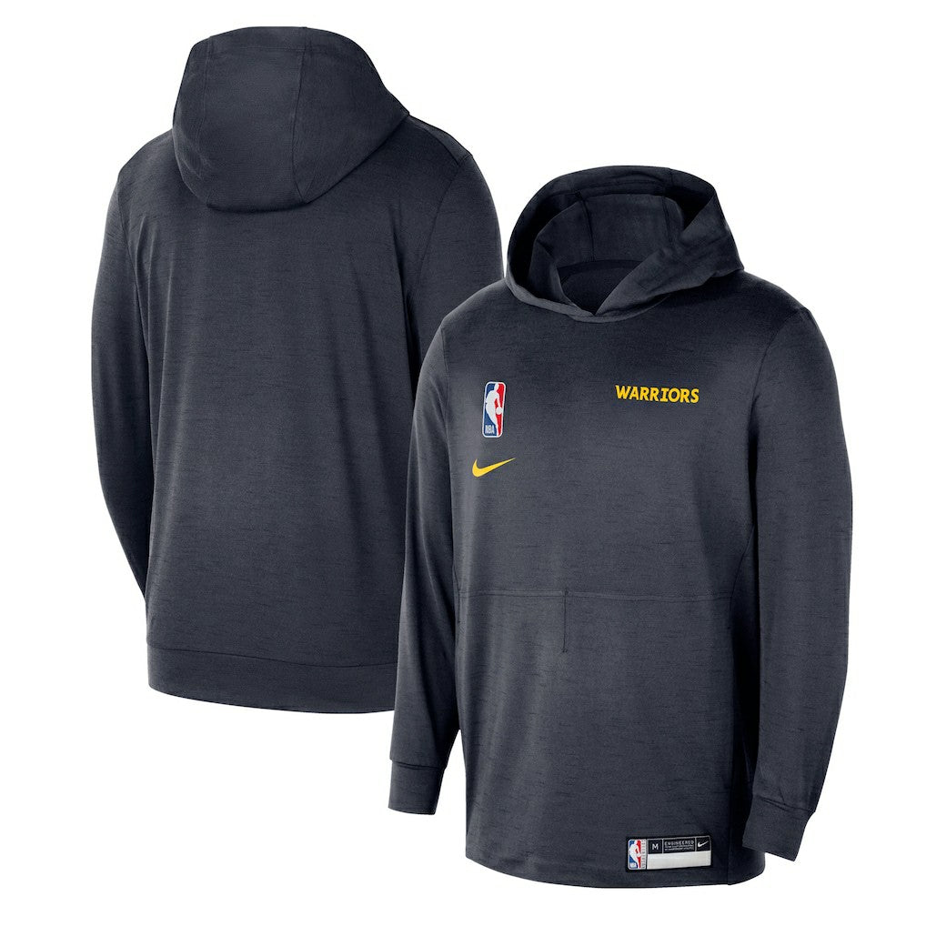 Golden State Warriors 2024/25 On-Court Authentic Practice Yoga Restore Lightweight Pullover Hoodie Navy | Nike online