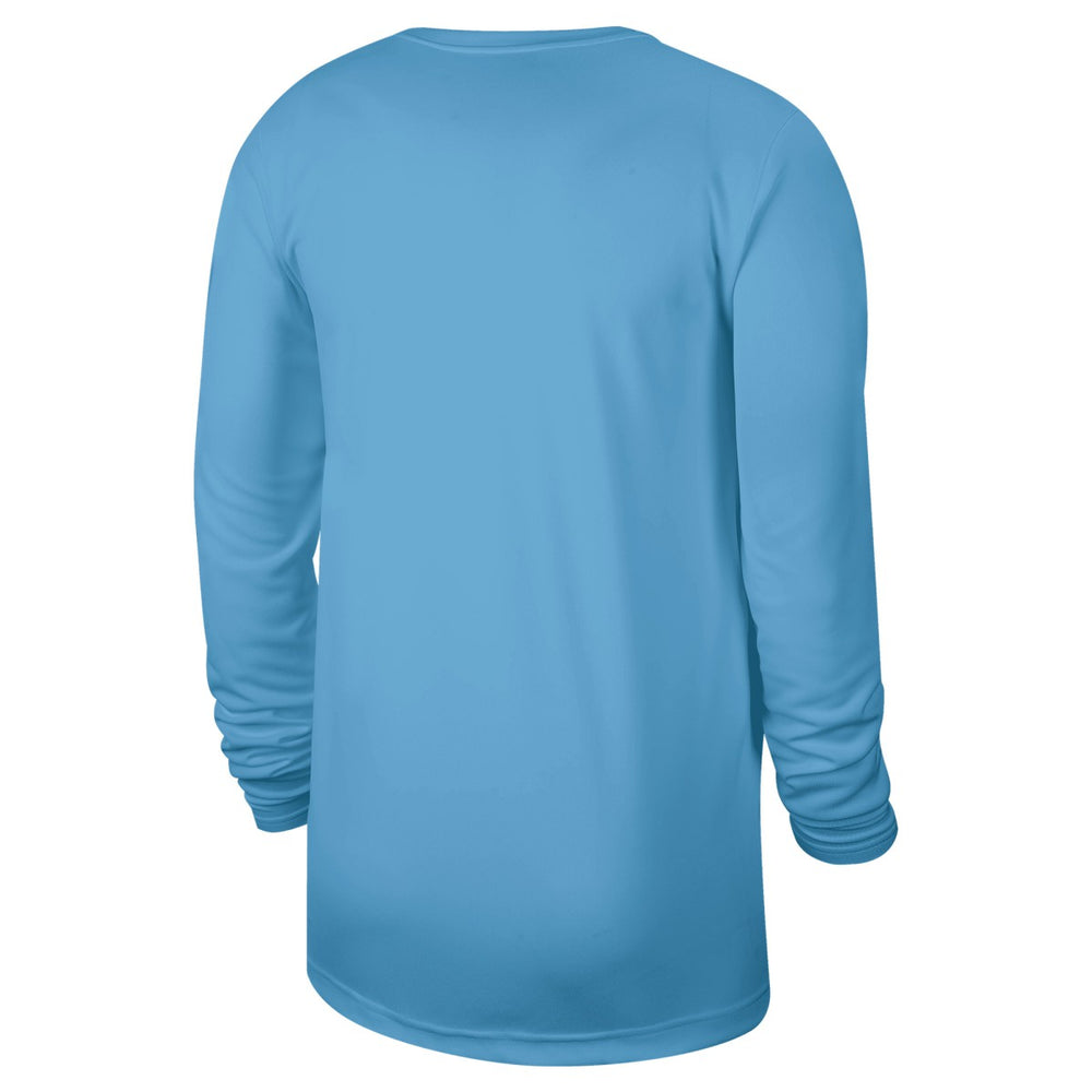 Memphis Grizzlies 2024/25 Legend On-Court Practice Long Sleeve T-Shirt Light Blue | Nike US
