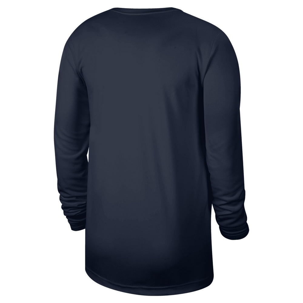 Washington Wizards 2024/25 Legend On-Court Practice Long Sleeve T-Shirt Navy | Nike for sale