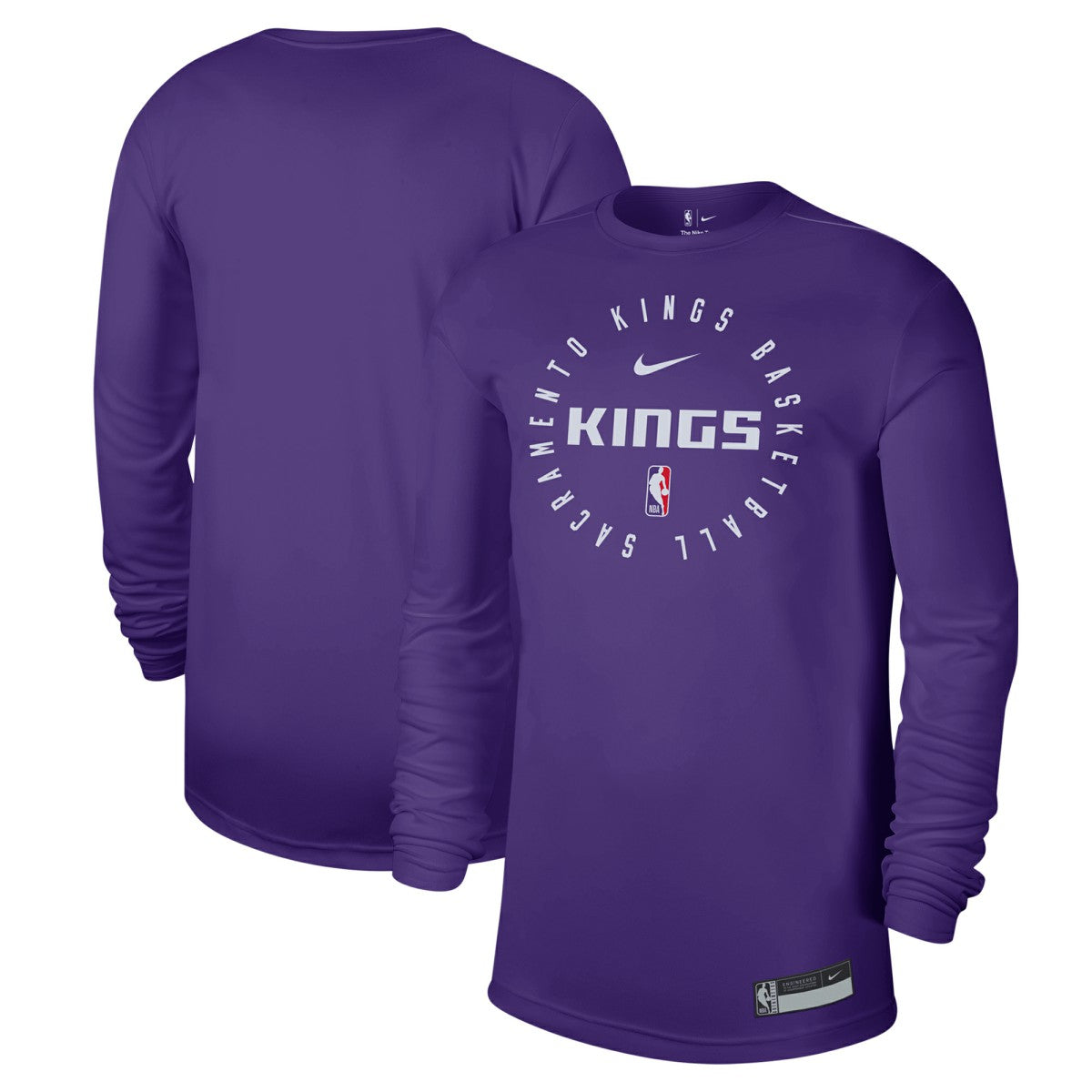 Sacramento Kings 2024/25 Legend On-Court Practice Long Sleeve T-Shirt Purple | Nike online