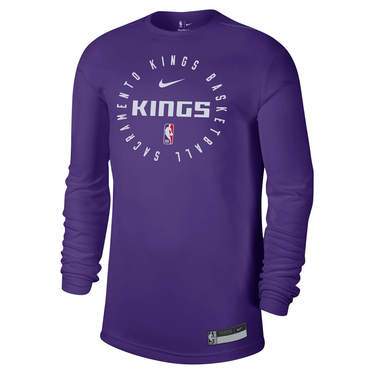 Sacramento Kings 2024/25 Legend On-Court Practice Long Sleeve T-Shirt Purple | Nike online
