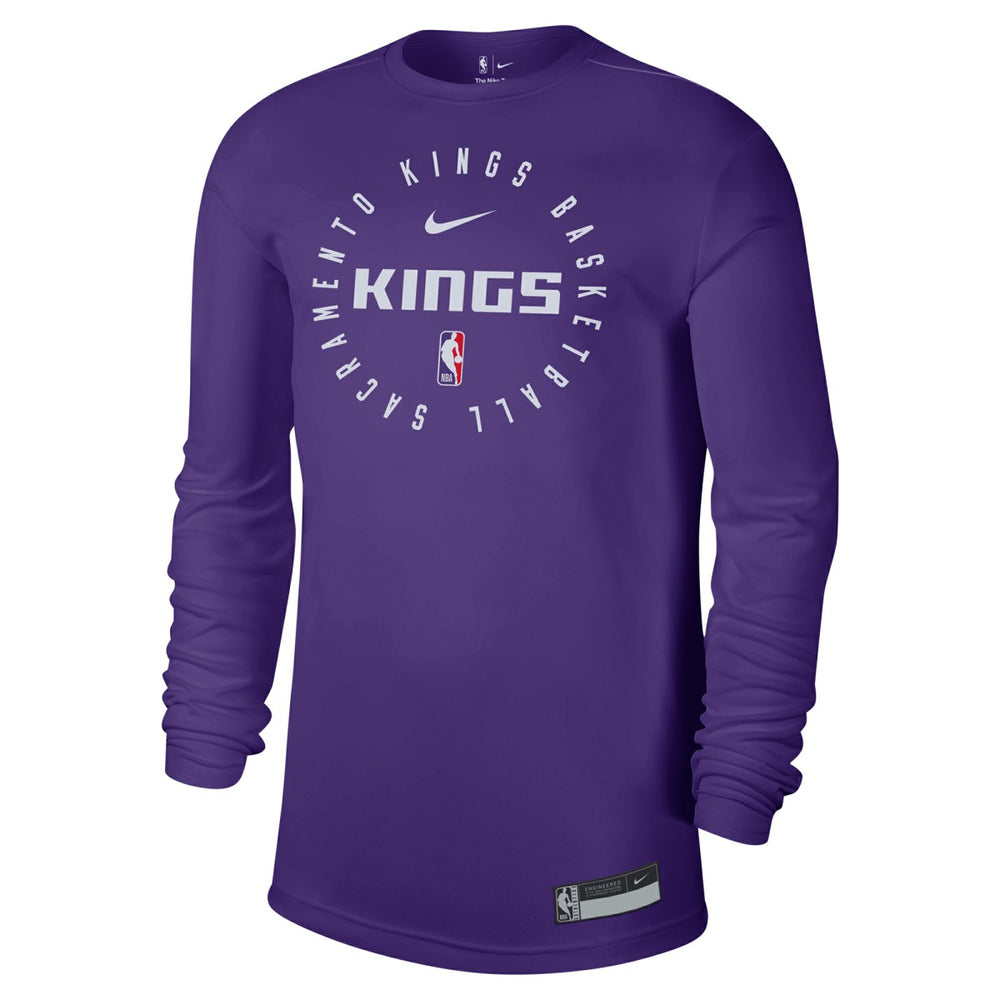 Sacramento Kings 2024/25 Legend On-Court Practice Long Sleeve T-Shirt Purple | Nike online