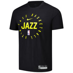 Utah Jazz 2024/25 Legend On-Court Practice Performance T-Shirt Black | Nike Lifestyle