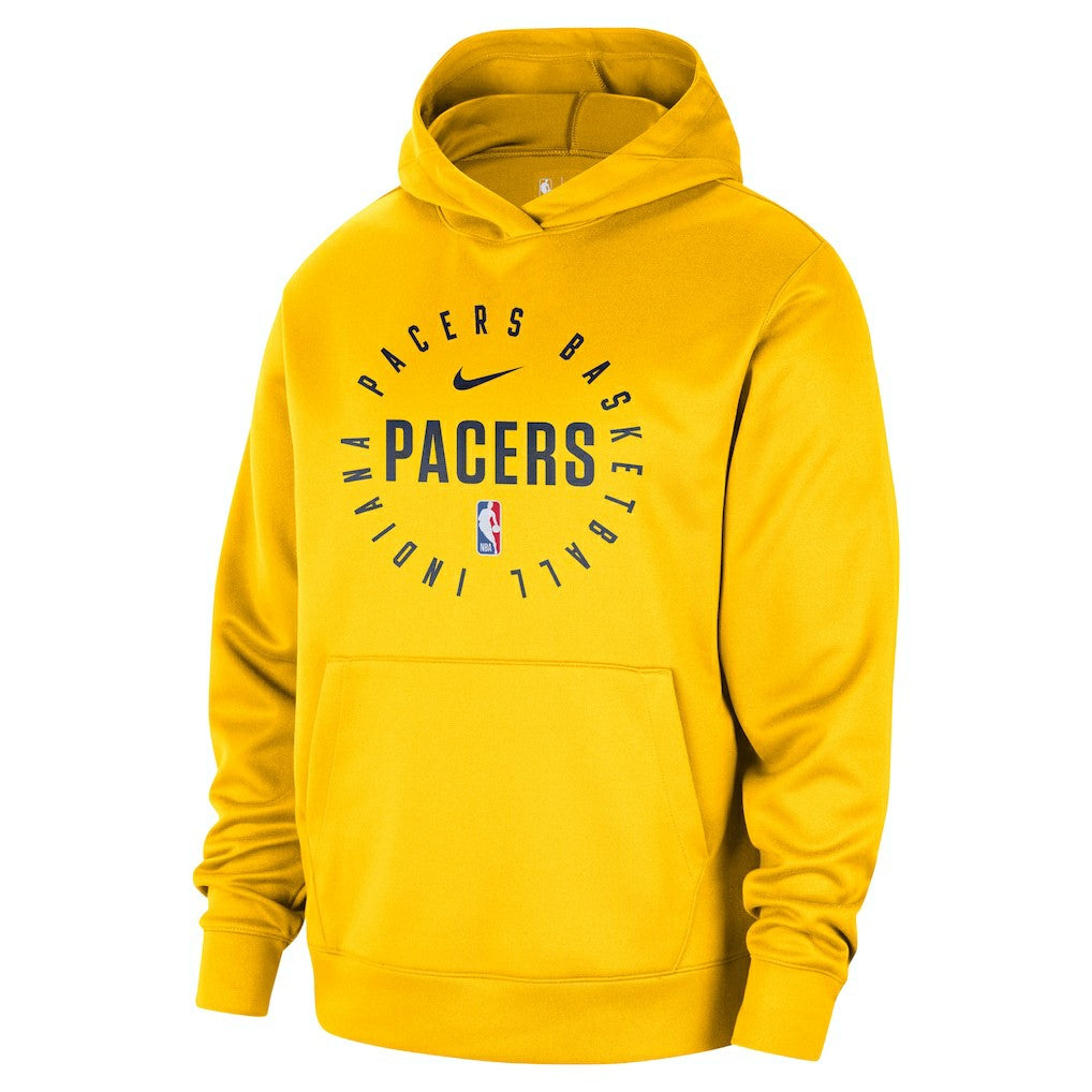 Indiana Pacers 2024/25 Spotlight On-Court Practice Performance Pullover Hoodie Gold | Nike US
