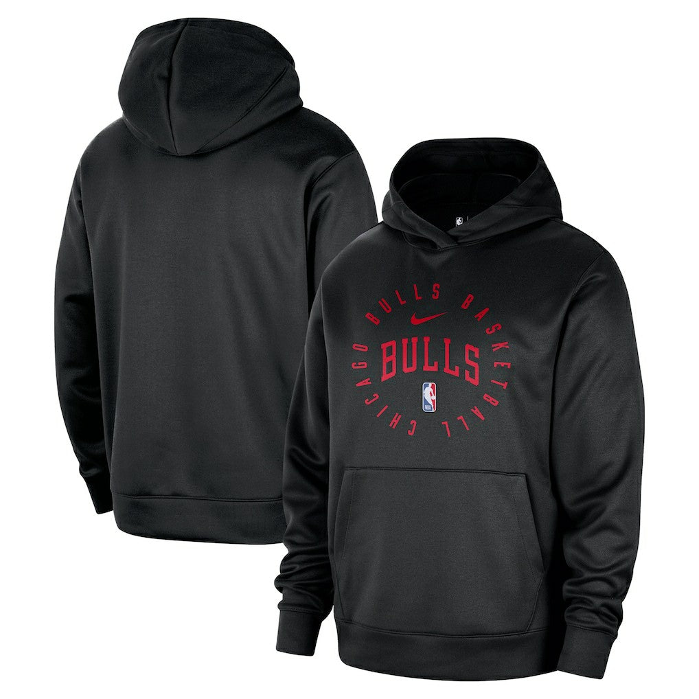 Chicago Bulls 2024/25 Spotlight On-Court Practice Performance Pullover Hoodie Black | Nike outlet