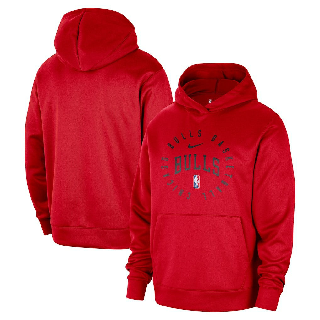 Chicago Bulls 2024/25 Spotlight On-Court Practice Performance Pullover Hoodie Red | Nike Lifestyle