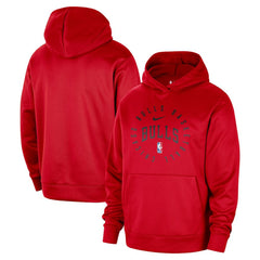 Chicago Bulls 2024/25 Spotlight On-Court Practice Performance Pullover Hoodie Red | Nike Lifestyle