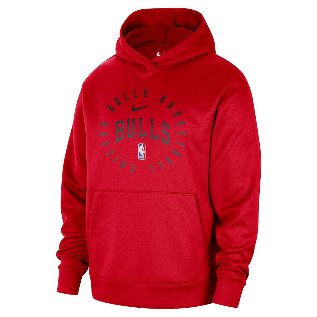 Chicago Bulls 2024/25 Spotlight On-Court Practice Performance Pullover Hoodie Red | Nike Lifestyle