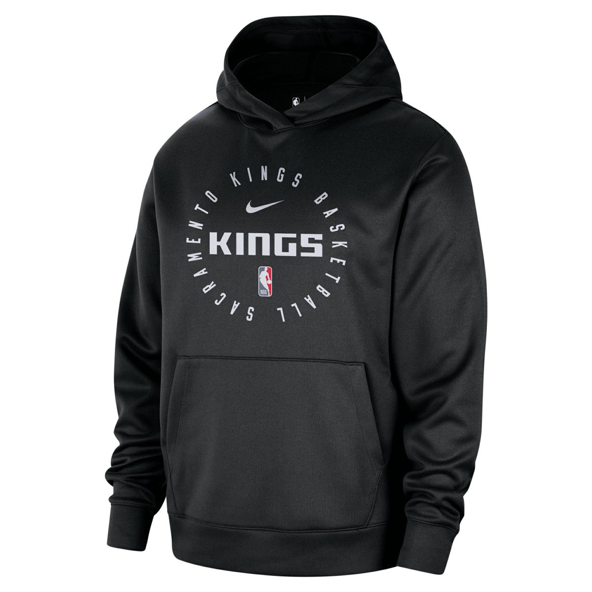 Sacramento Kings 2024/25 Spotlight On-Court Practice Performance Pullover Hoodie Black | Nike for sale