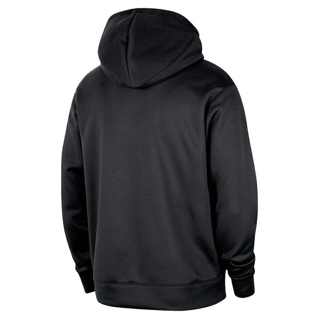 Brooklyn Nets 2024/25 Spotlight On-Court Practice Performance Pullover Hoodie Black | Nike