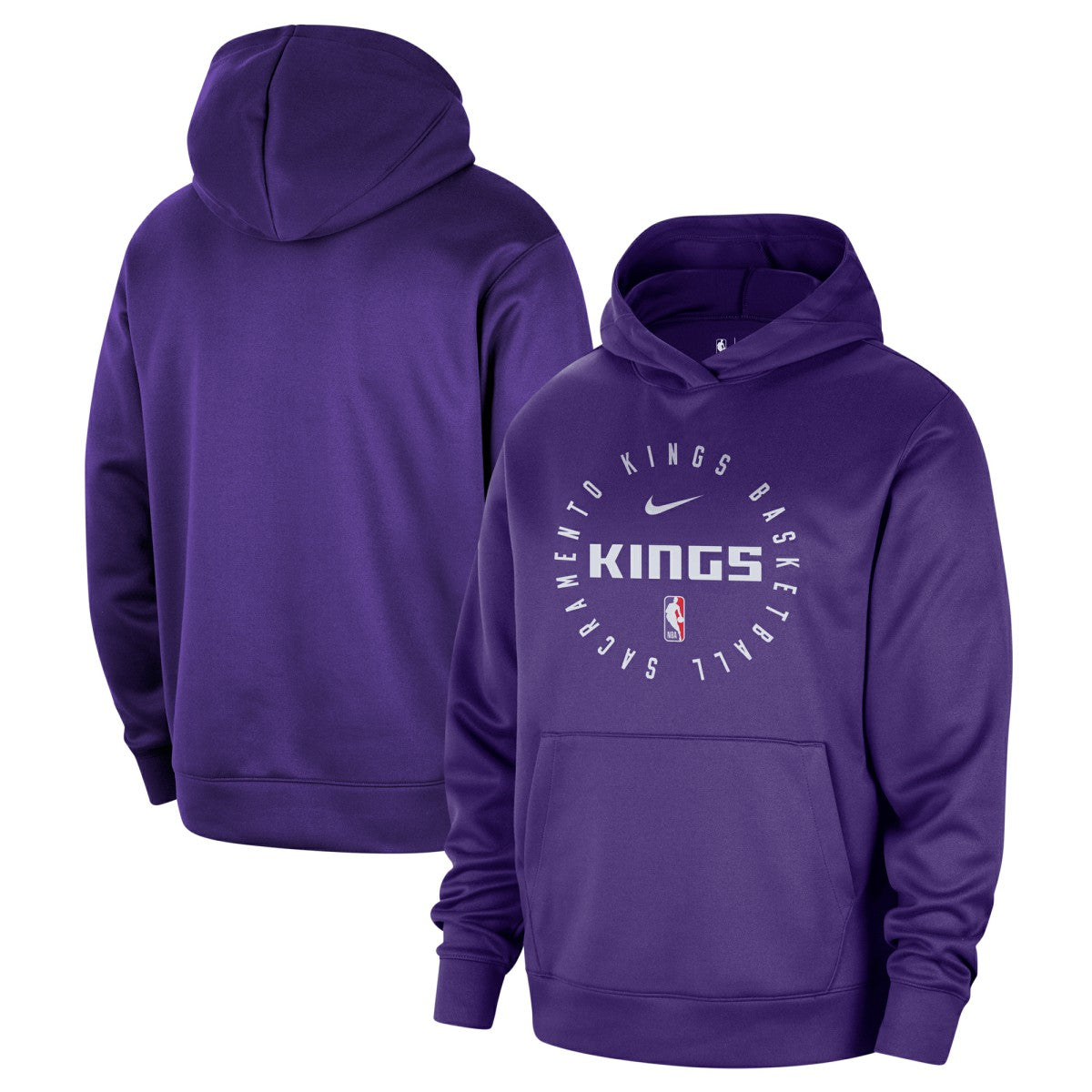 Sacramento Kings 2024/25 Spotlight On-Court Practice Performance Pullover Hoodie Purple | Nike discount