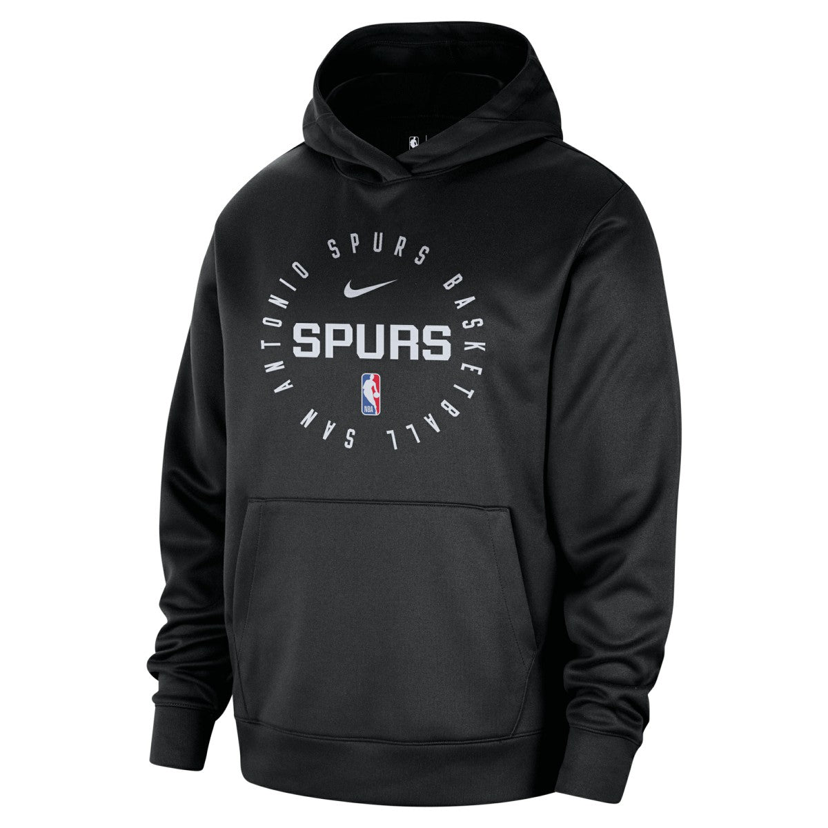San Antonio Spurs 2024/25 Spotlight On-Court Practice Performance Pullover Hoodie Black | Nike online