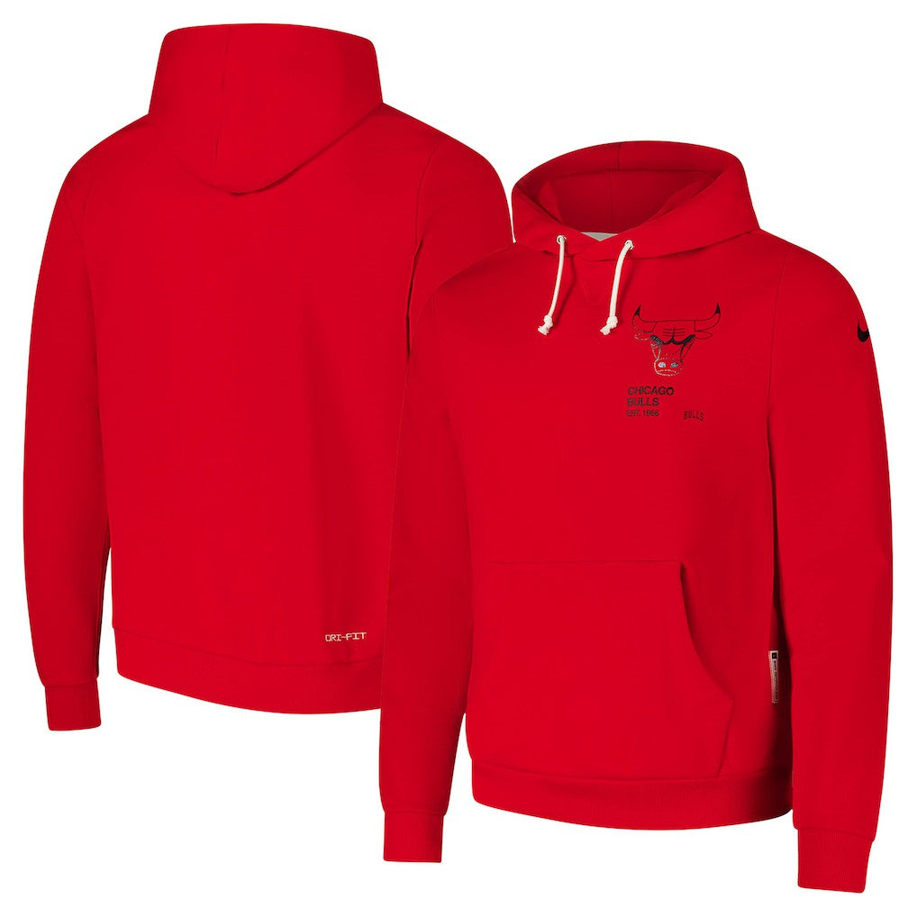 Chicago Bulls Courtside Standard Issue Premium Performance Pullover Hoodie Red | Nike online