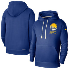 Golden State Warriors Courtside Standard Issue Premium Performance Pullover Hoodie for sale Royal | Nike for sale