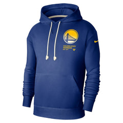 Golden State Warriors Courtside Standard Issue Premium Performance Pullover Hoodie for sale Royal | Nike for sale