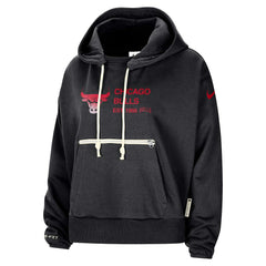 Chicago Bulls Women's Courtside Standard Issue Performance Pullover Hoodie Black | Nike online