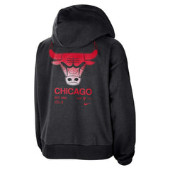 Chicago Bulls Women's Courtside Standard Issue Performance Pullover Hoodie Black | Nike online