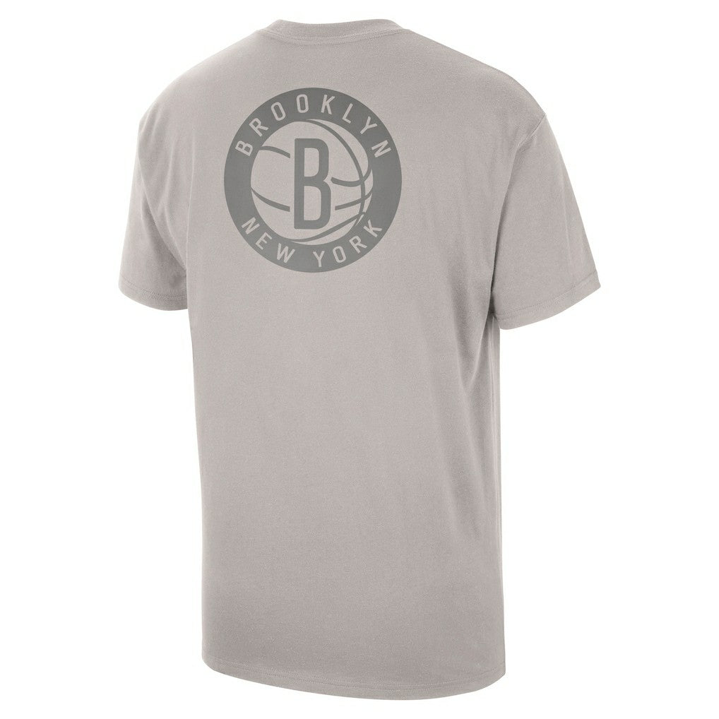 Brooklyn Nets Jordan Brand Statement Edition Jumpman Flight Heavyweight T-Shirt Stone