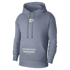 Golden State Warriors Jordan Brand Courtside Statement Edition Pullover Hoodie Gray
